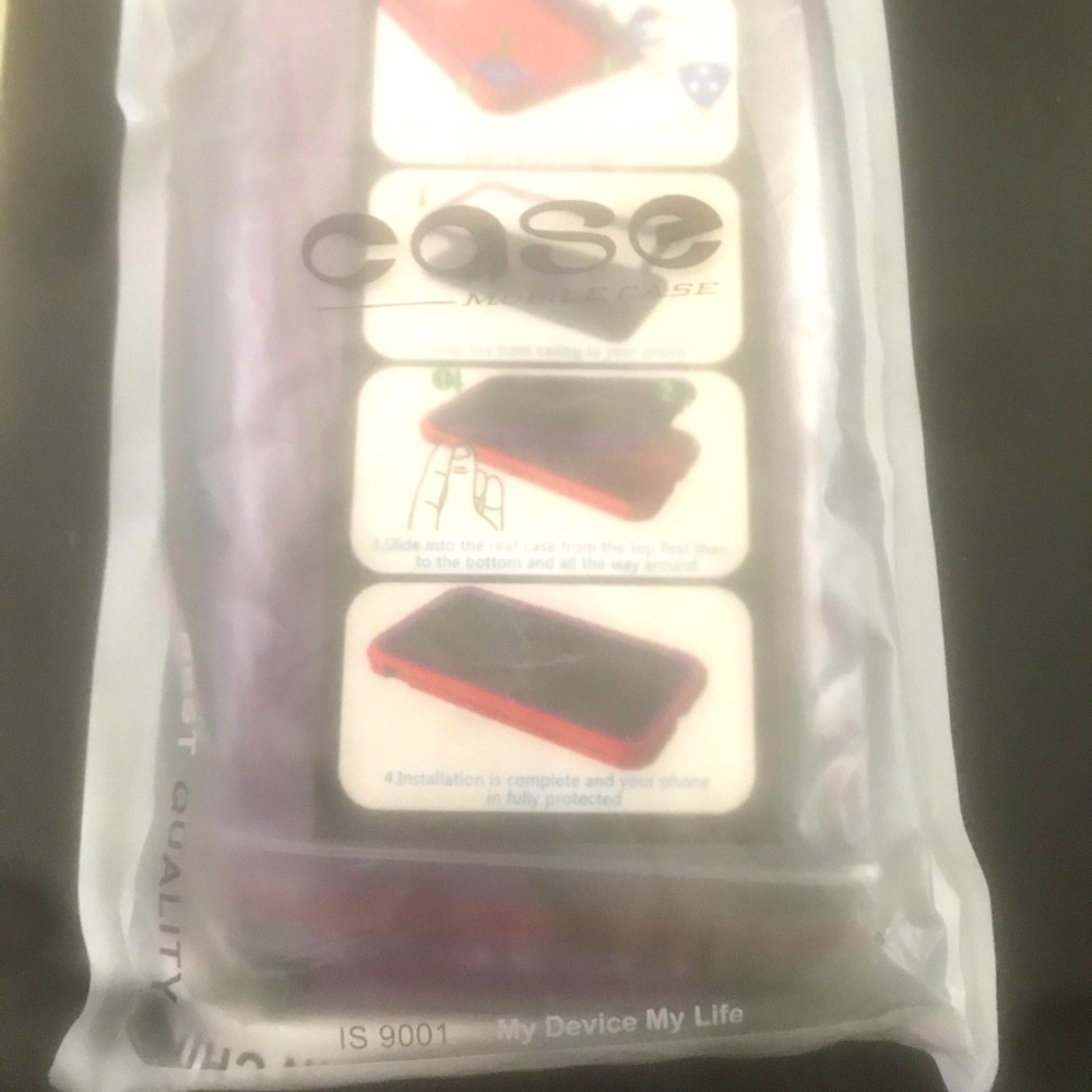 iPhone 12 purple case